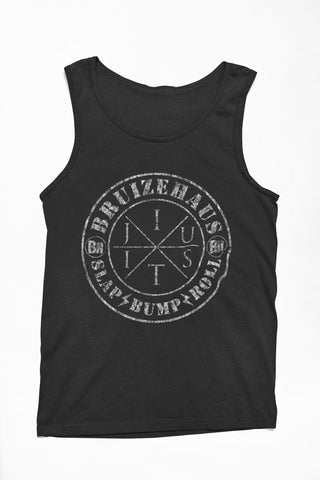 Mens DISTRESSED EMBLEM Vest